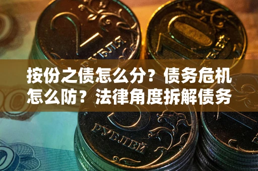 济南按份之债怎么分？债务危机怎么防？法律角度拆解债务分配与风险自保指南