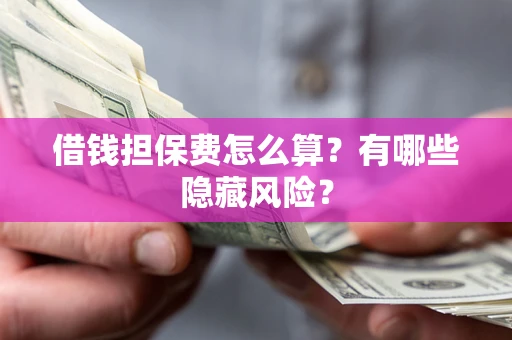济南借钱担保费怎么算？有哪些隐藏风险？