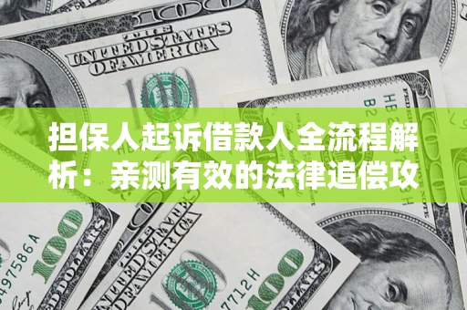 济南担保人起诉借款人全流程解析：亲测有效的法律追偿攻略