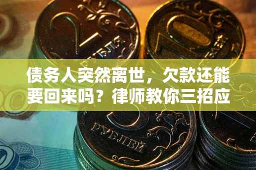 济南债务人突然离世，欠款还能要回来吗？律师教你三招应对