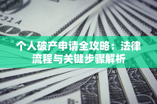 济南个人破产申请全攻略：法律流程与关键步骤解析