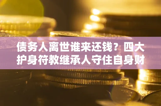 济南债务人离世谁来还钱？四大护身符教继承人守住自身财产